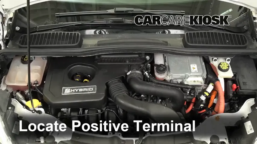 2018 Ford C-Max Hybrid Titanium 2.0L 4 Cyl. Battery Jumpstart